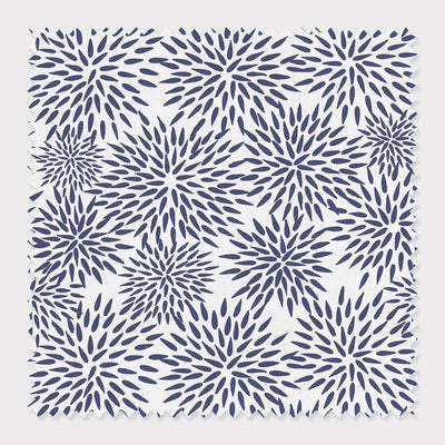 Mums The Word Fabric Fabric By The Yard / Cotton / Navy Katie Kime