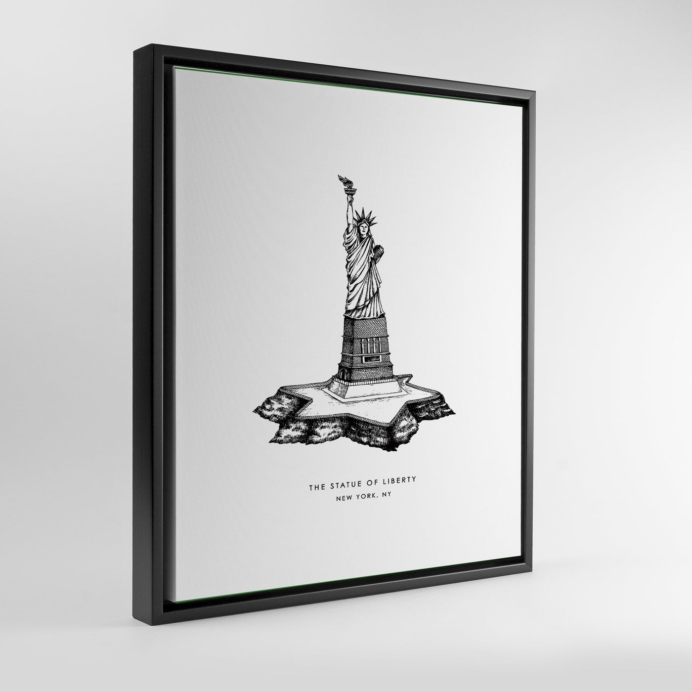 New York Statue of Liberty Print Gallery Print Black Frame Canvas / 8x10 / Black Frame Katie Kime