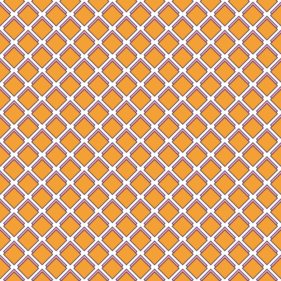 Parker Peel & Stick Wallpaper Peel & Stick Wallpaper Orange / 24"x 48" Katie Kime