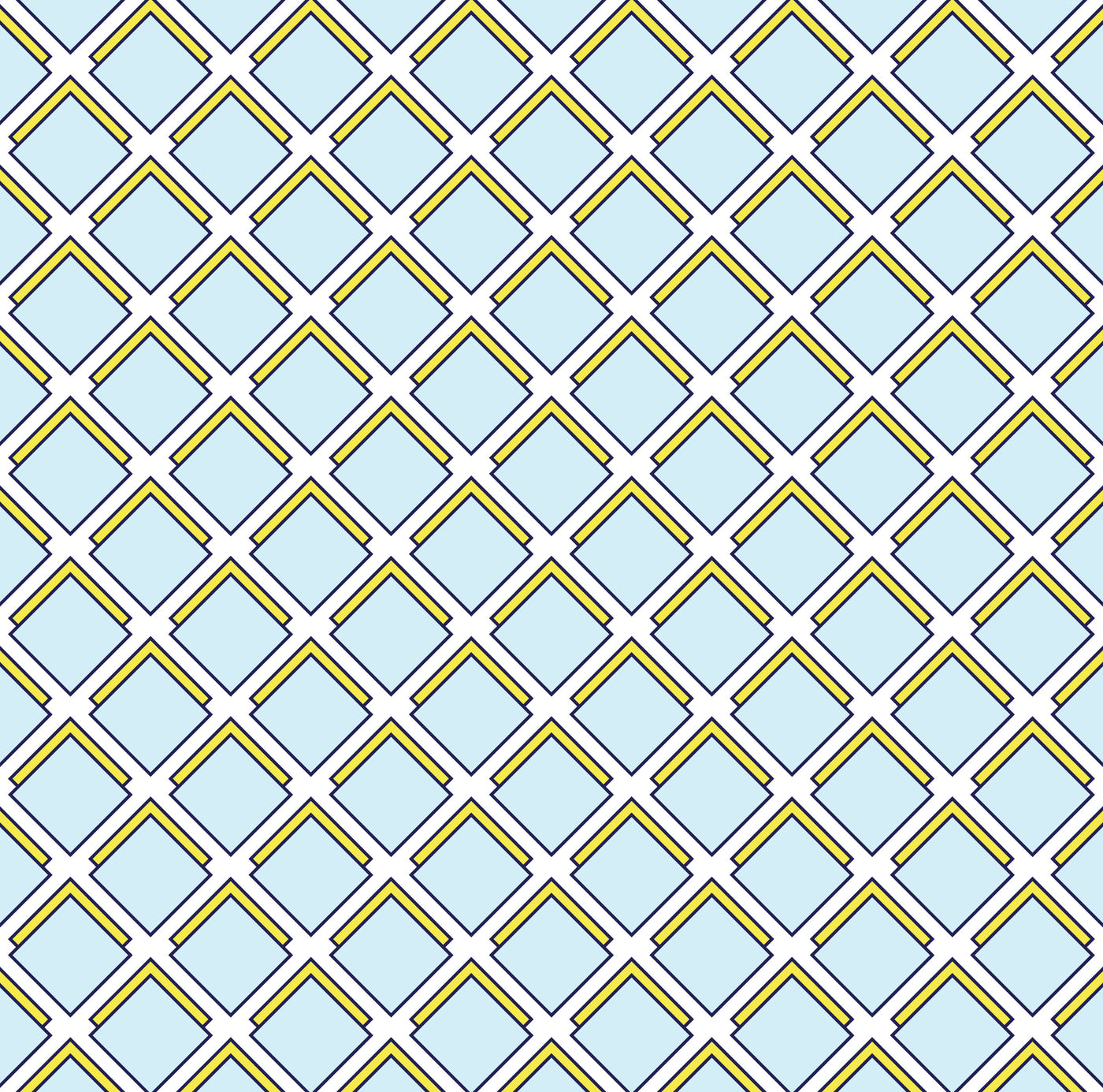 Parker Traditional Wallpaper Wallpaper Blue / Double Roll Katie Kime