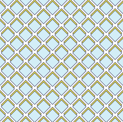 Parker Traditional Wallpaper Wallpaper Blue / Double Roll Katie Kime
