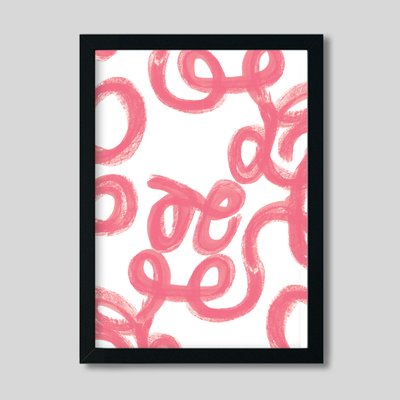 Gallery Prints Pink / 8x10 / Black Frame Penelope Art Print Katie Kime
