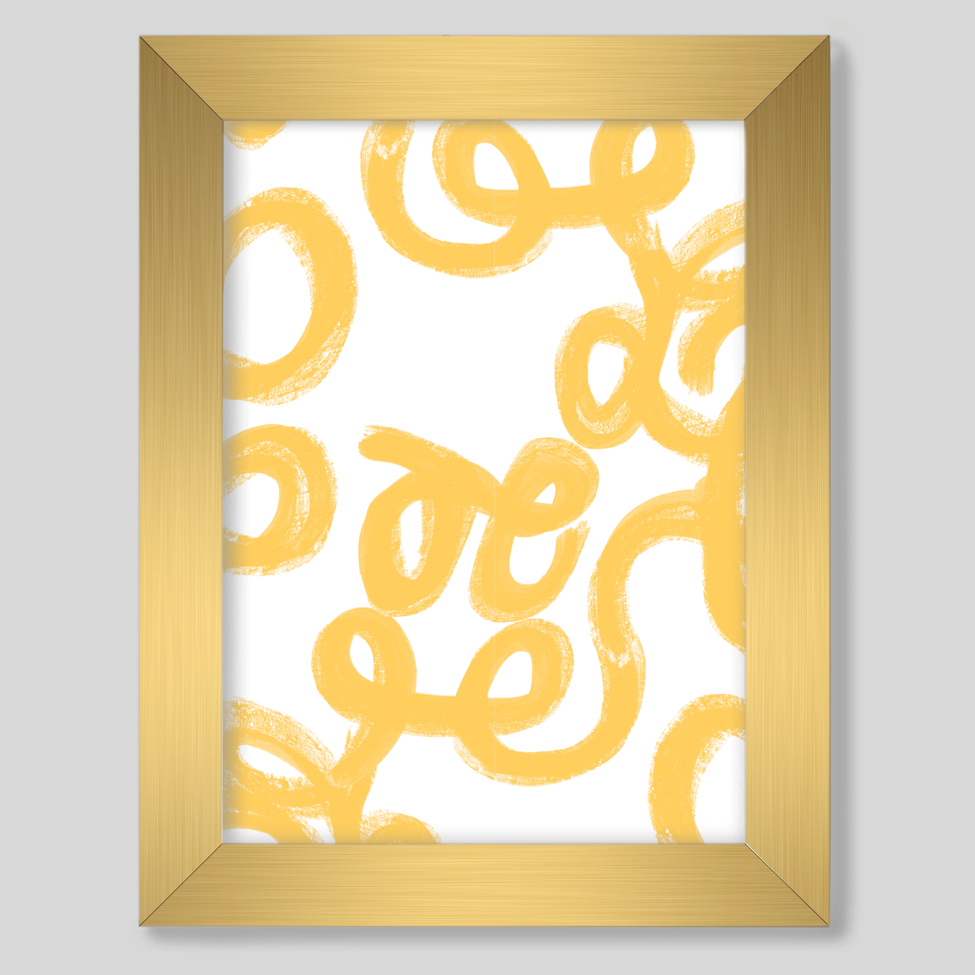 Gallery Prints Yellow / 8x10 / Gold Frame Penelope Art Print Katie Kime