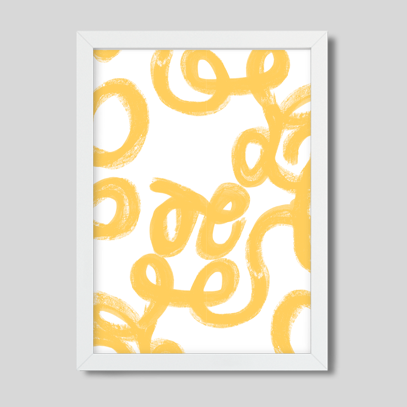 Penelope Art Print Gallery Print Yellow / 8x10 / White Frame Katie Kime