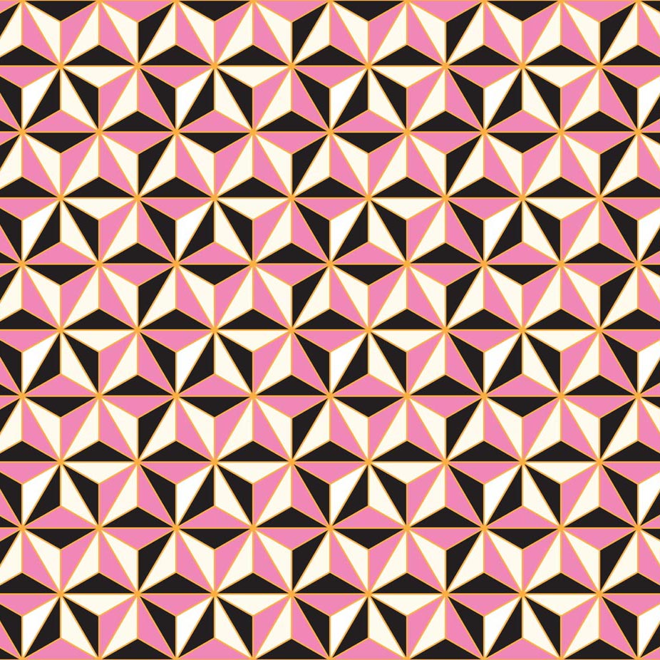 Wallpaper Pink / Double Roll Riviera Wallpaper Katie Kime