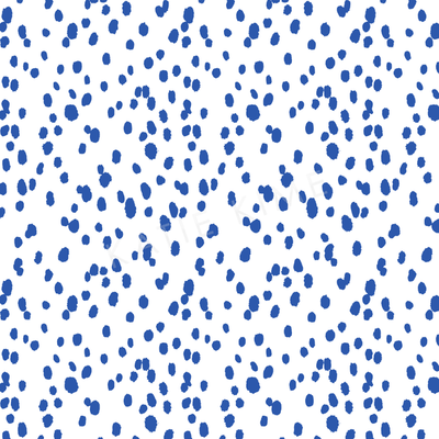 Seeing Spots Peel & Stick Wallpaper Peel & Stick Wallpaper Cobalt / 24"x 48" Katie Kime