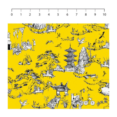 Shangri La Toile Fabric Fabric Katie Kime