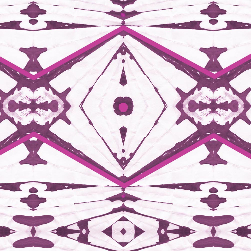 Sienna Traditional Wallpaper Wallpaper Double Roll / Purple Katie Kime
