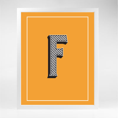 Gallery Prints F The Letter Series Katie Kime