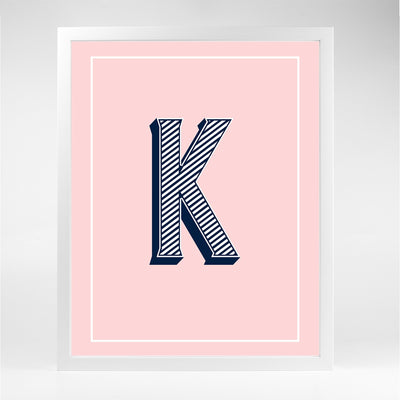 Gallery Prints K The Letter Series Katie Kime