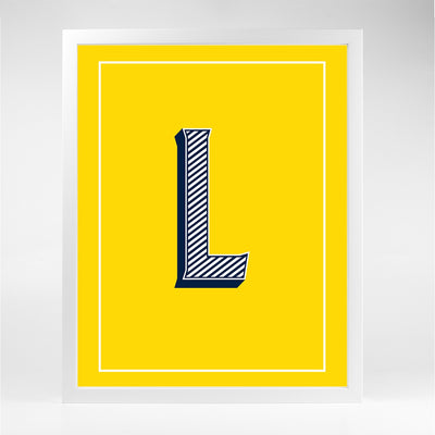 Gallery Prints L The Letter Series Katie Kime