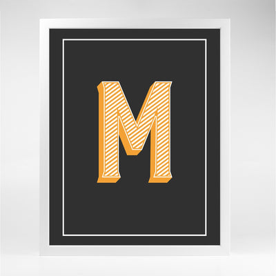 Gallery Prints M The Letter Series Katie Kime