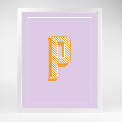 Gallery Prints P The Letter Series Katie Kime