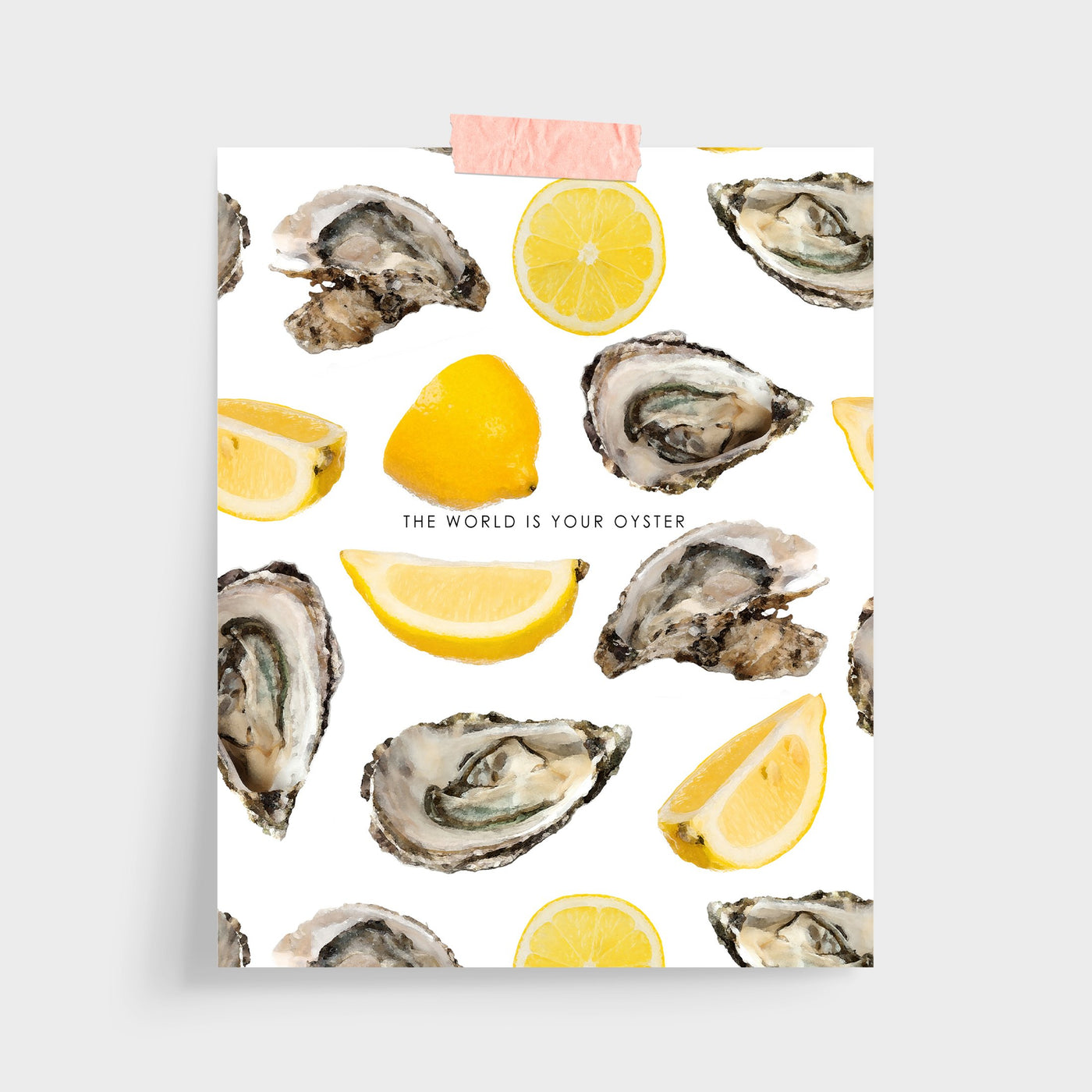 The World is Your Oyster Print Katie Kime