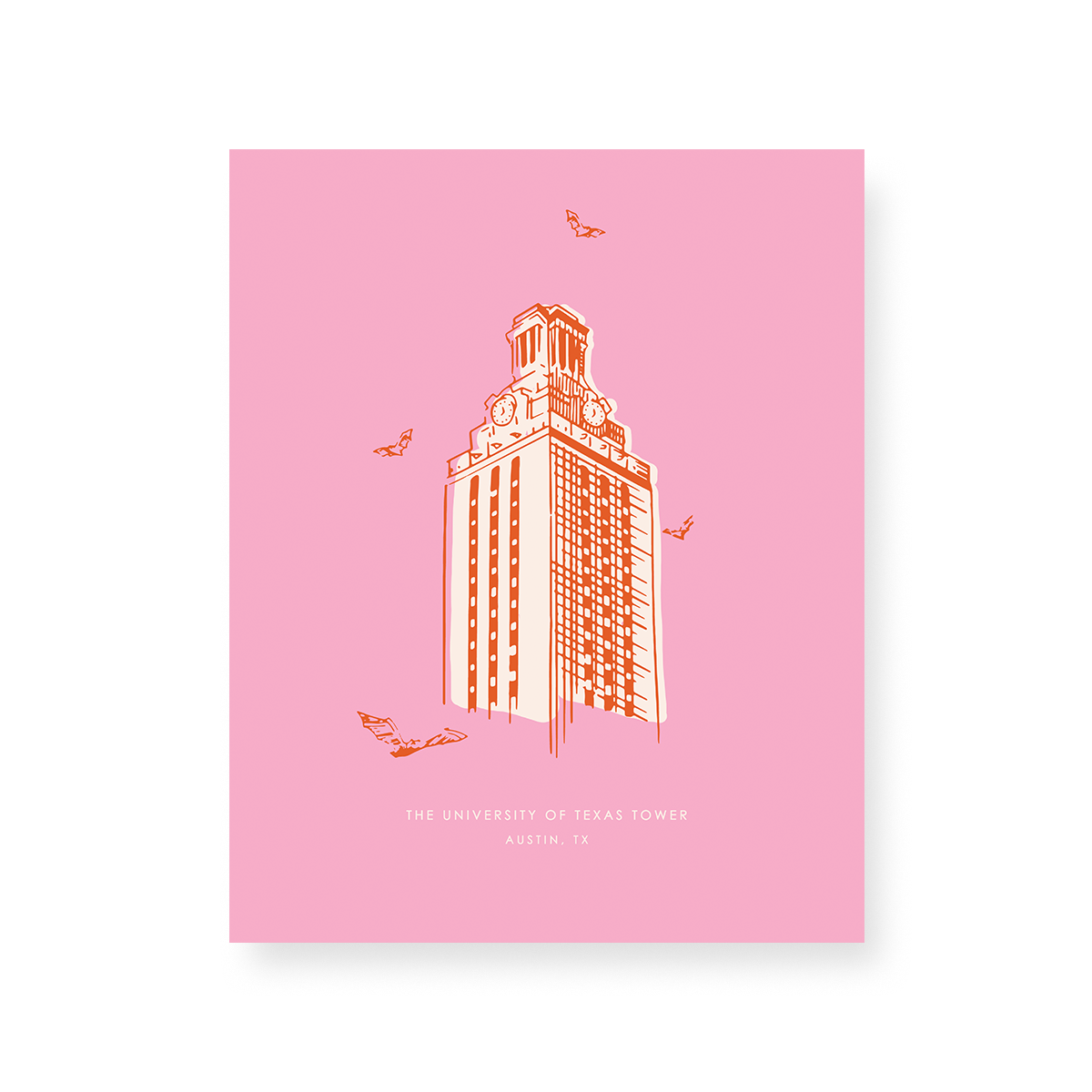 University of Texas Austin Tower Print Gallery Print Katie Kime
