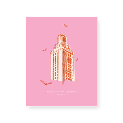 University of Texas Austin Tower Print Gallery Print Katie Kime