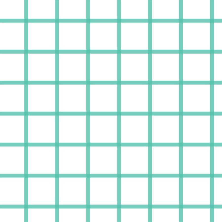 Wallpaper Double Roll / Teal In Check Wallpaper Katie Kime